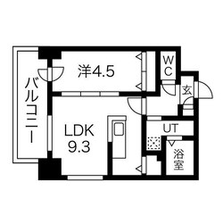 サムティ桑園レジデンスの物件間取画像